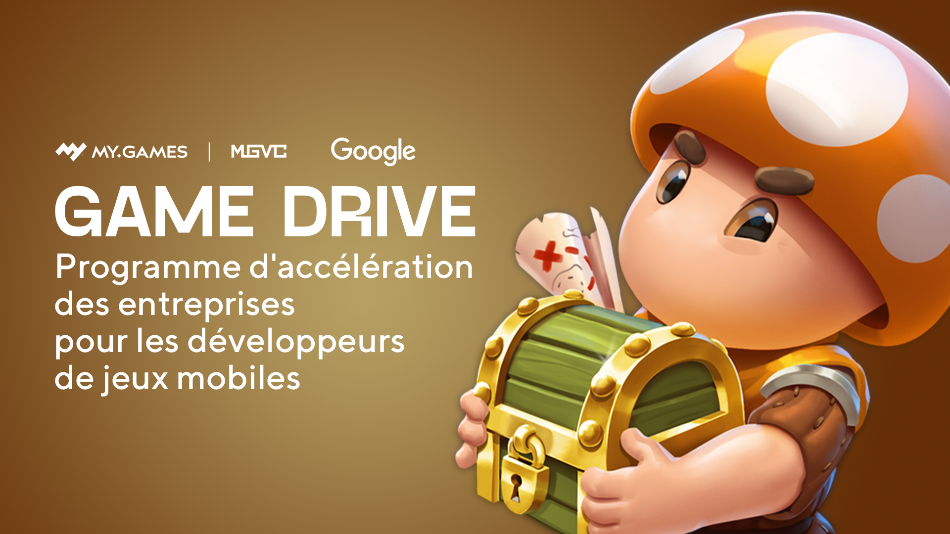 MY.GAMES Venture Capital et Google annoncent la deuxième saison de Game Drive – un programme d’accélération des entreprises proposant jusqu'à 30 millions de dollars d’investissement dans des projets de jeux mobiles, des conseils biz-dev sur mesure, et une série d'AMA