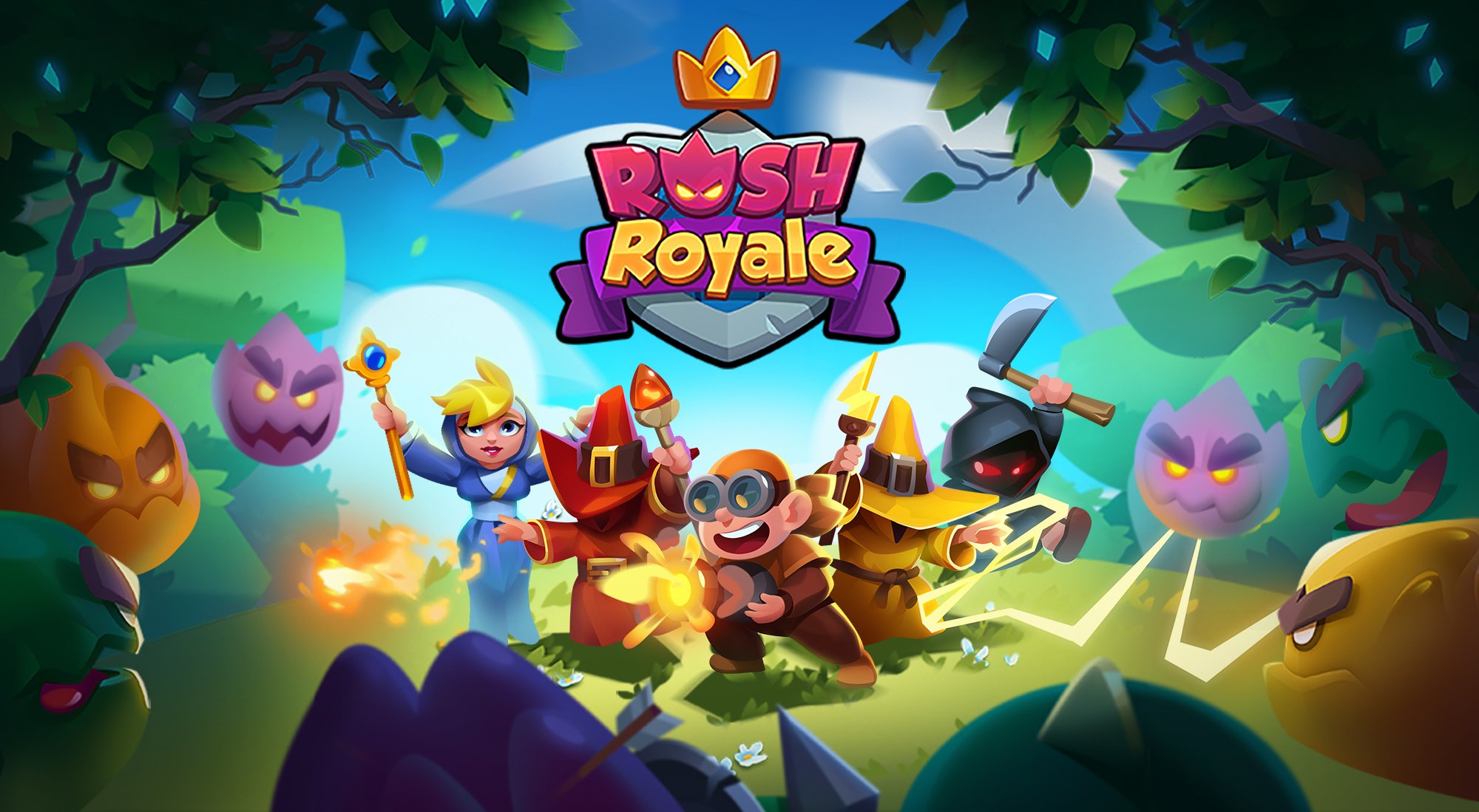'RUSH ROYALE', AB SOFORT AUF IOS UND ANDROID VERFÜGBAR