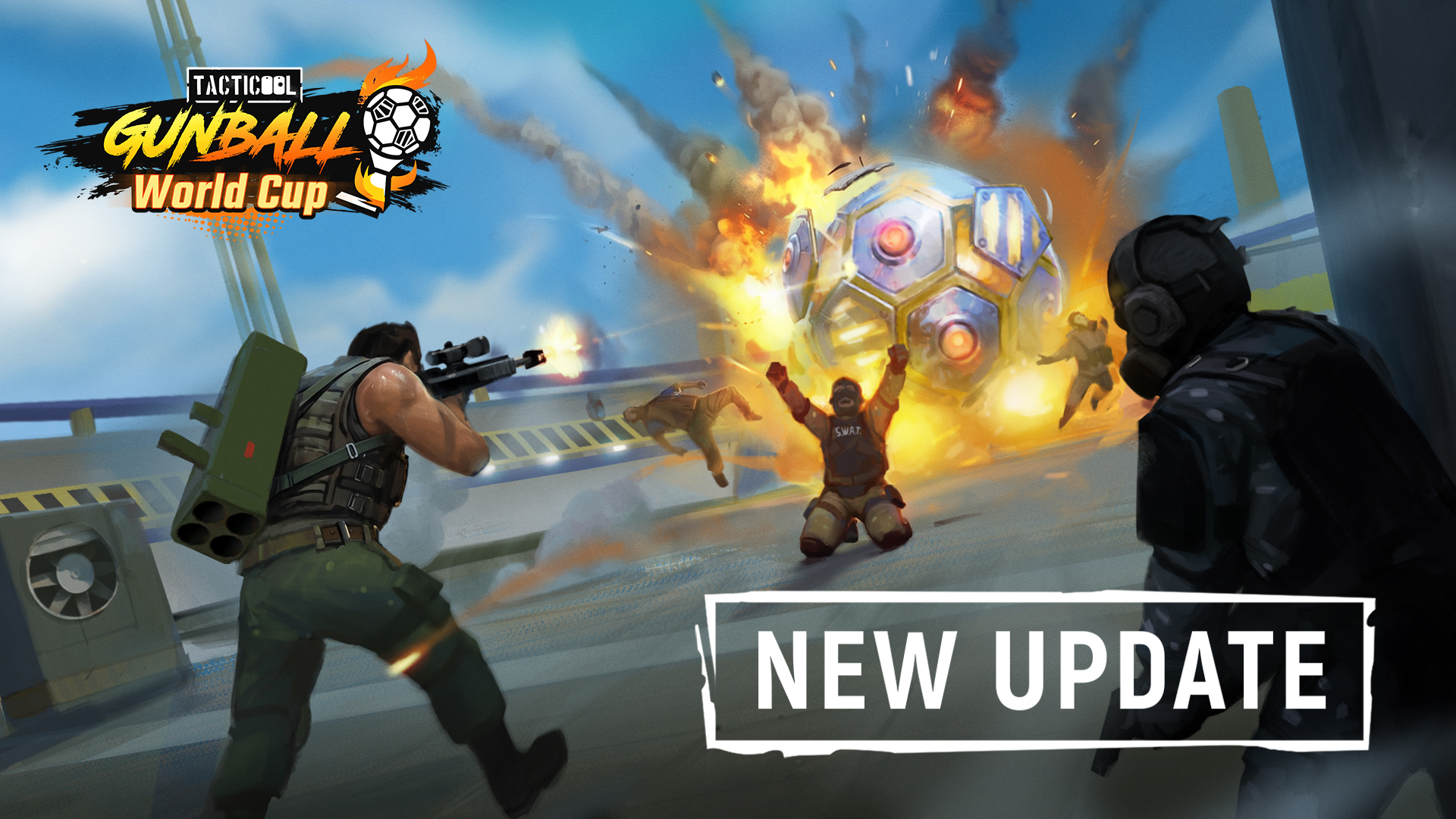 GUNBALL: WORLD CUP is now live!