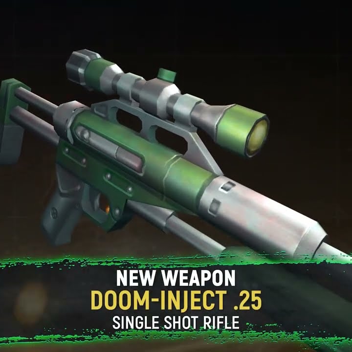 New Primary Weapon: DOOM-INJECT .25